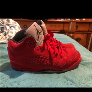 Jordan 5 Retro Red Suede